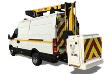 Van Hire Lanarkshire - 12.5M Cherry Picker 3.5T - Van hire Lanarkshire