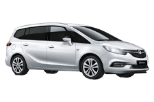 Van Hire Lanarkshire - Vauxhall Zafira 7-Seater - Minibus hire Lanarkshire